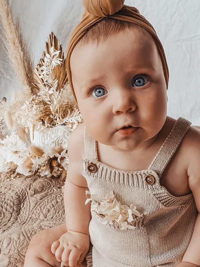 Mila Sand Romper - Bibs and Bobs NZ