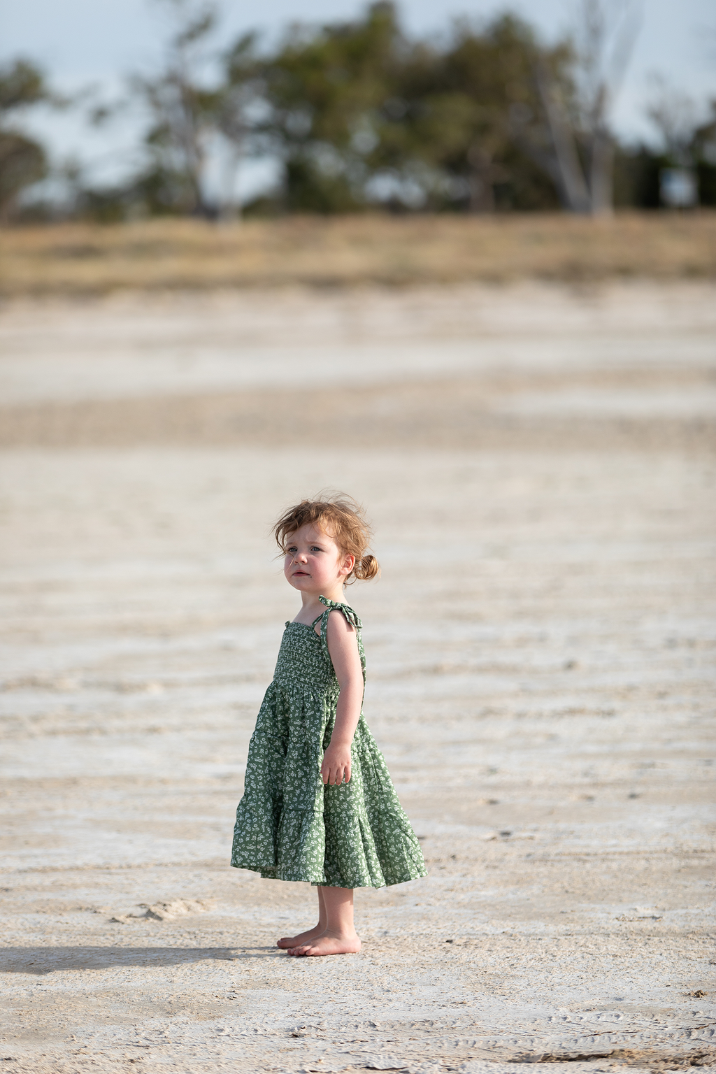 Belle Fleur Verde Dress Mini