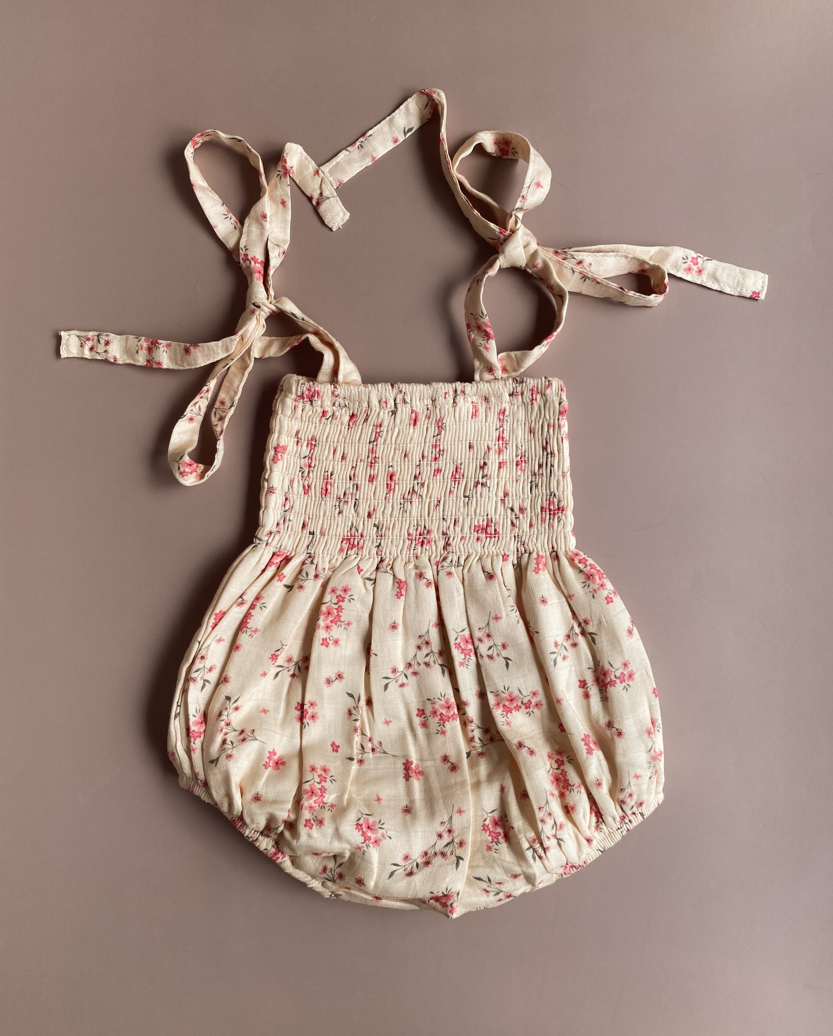 Belle Fleur Ivory Romper