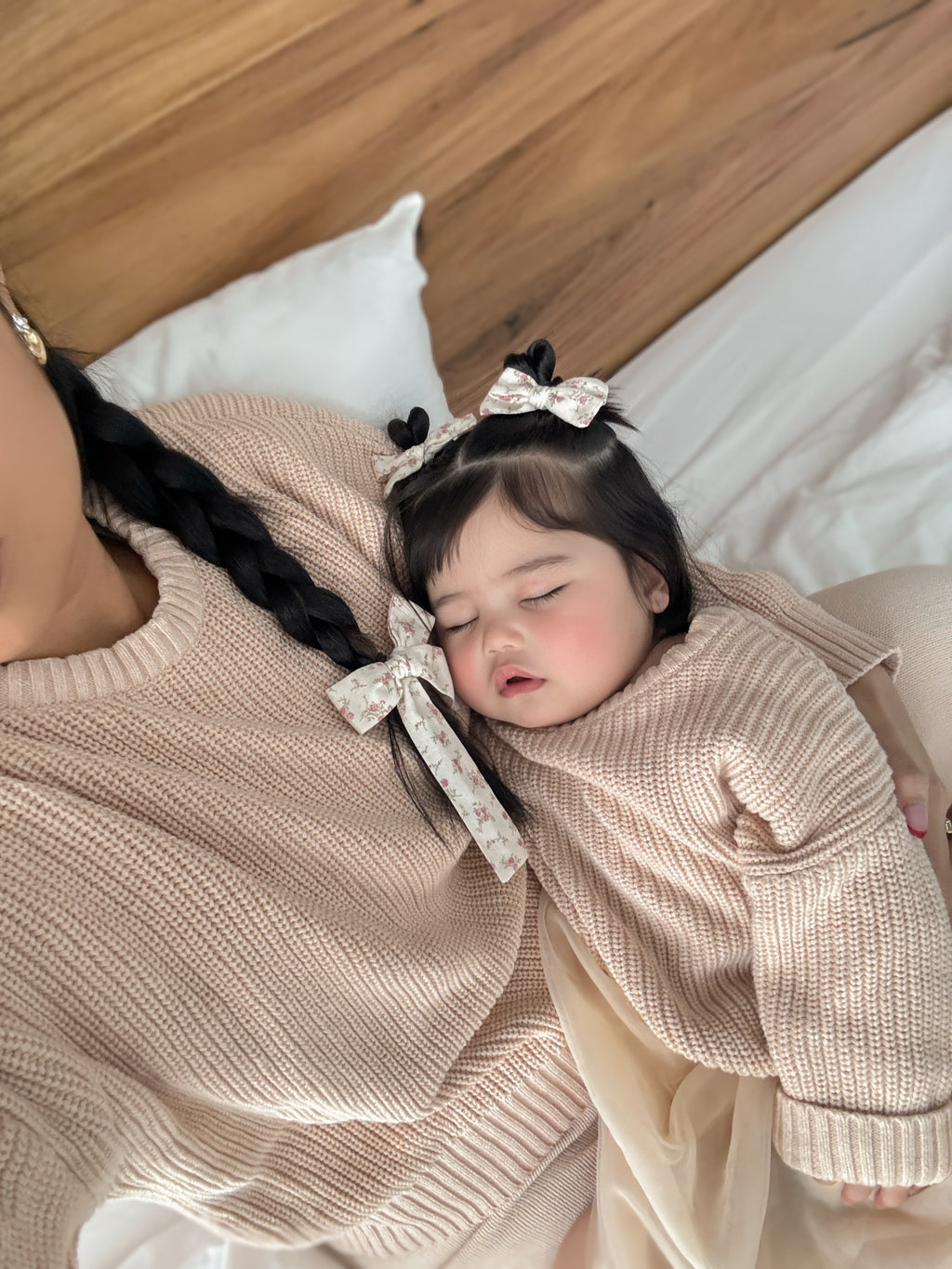 Mum & Mini Cozy Pack – $80 AUD (was $115) APRICOT