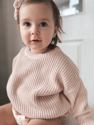 Mini Knit Jumper (KIDS SIZE) Apricot