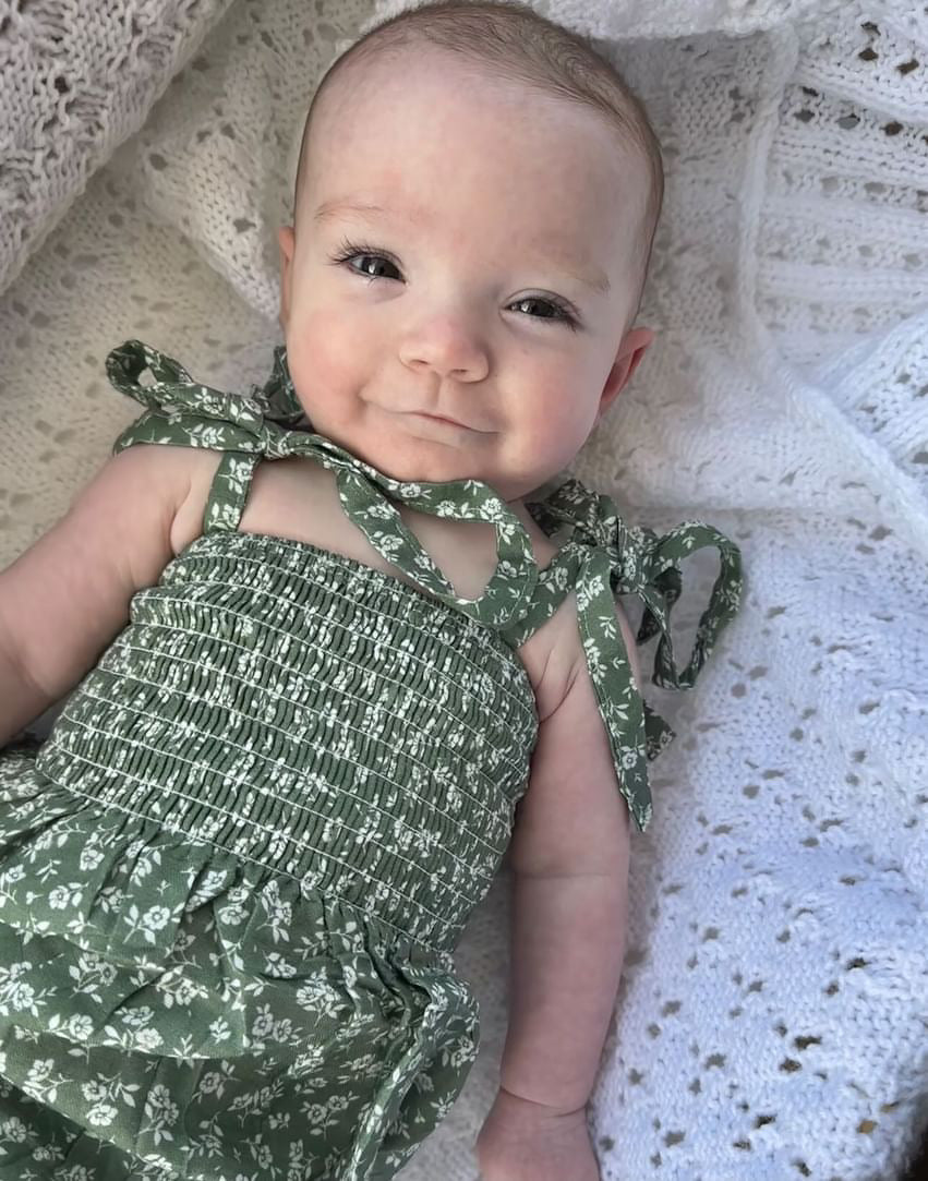 Belle Fleur Verde Romper