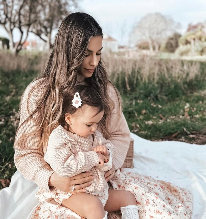 Mini Knit Jumper (ADULT SIZE) Apricot