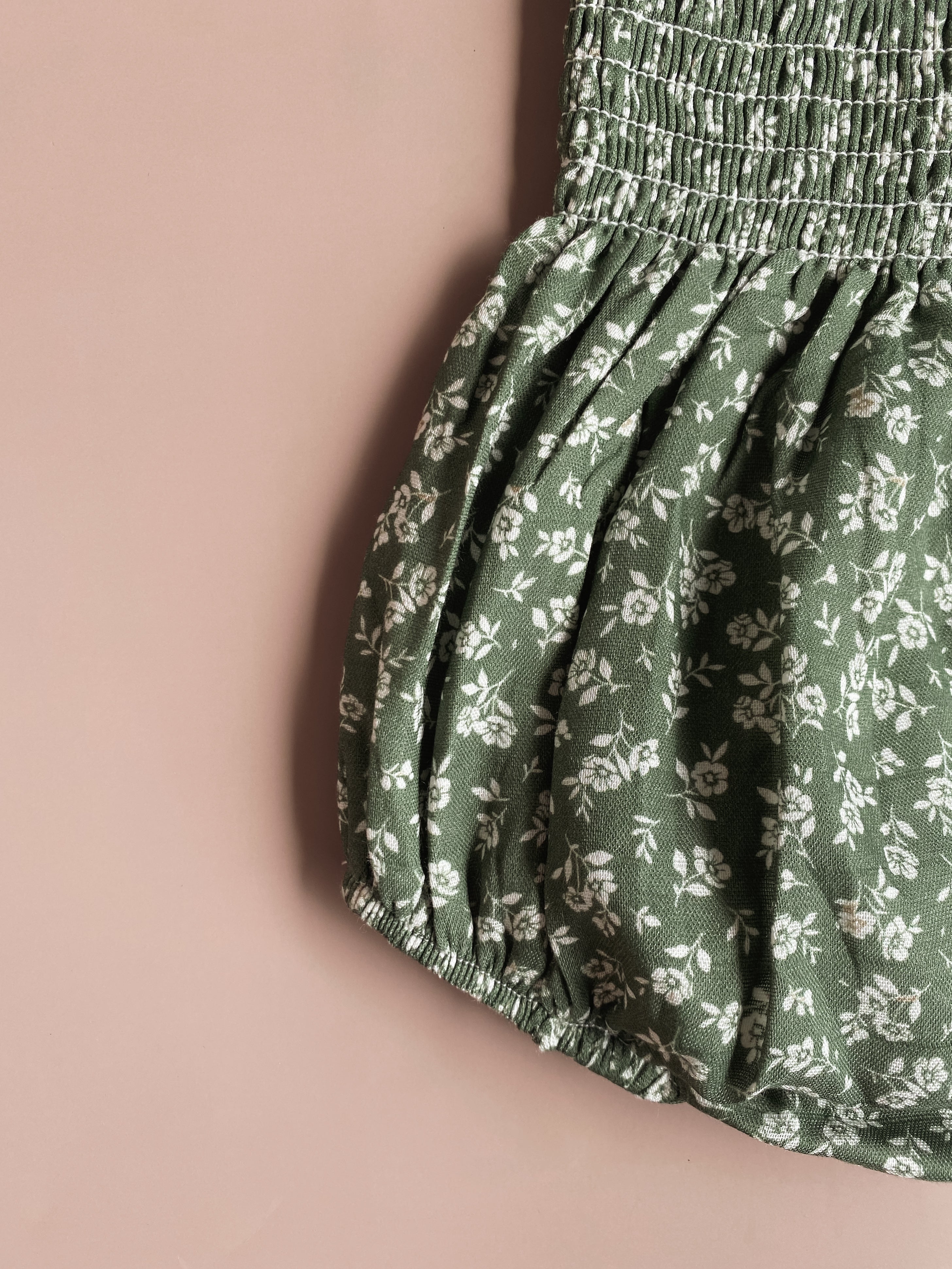 Belle Fleur Verde Romper