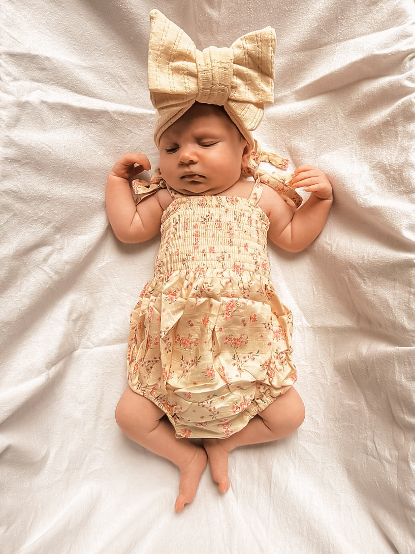 Belle Fleur Ivory Romper
