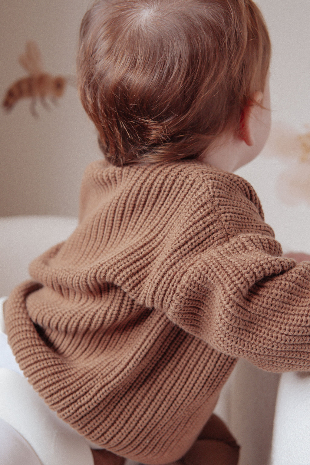 Mini Knit Jumper (KIDS SIZE) Walnut Brown