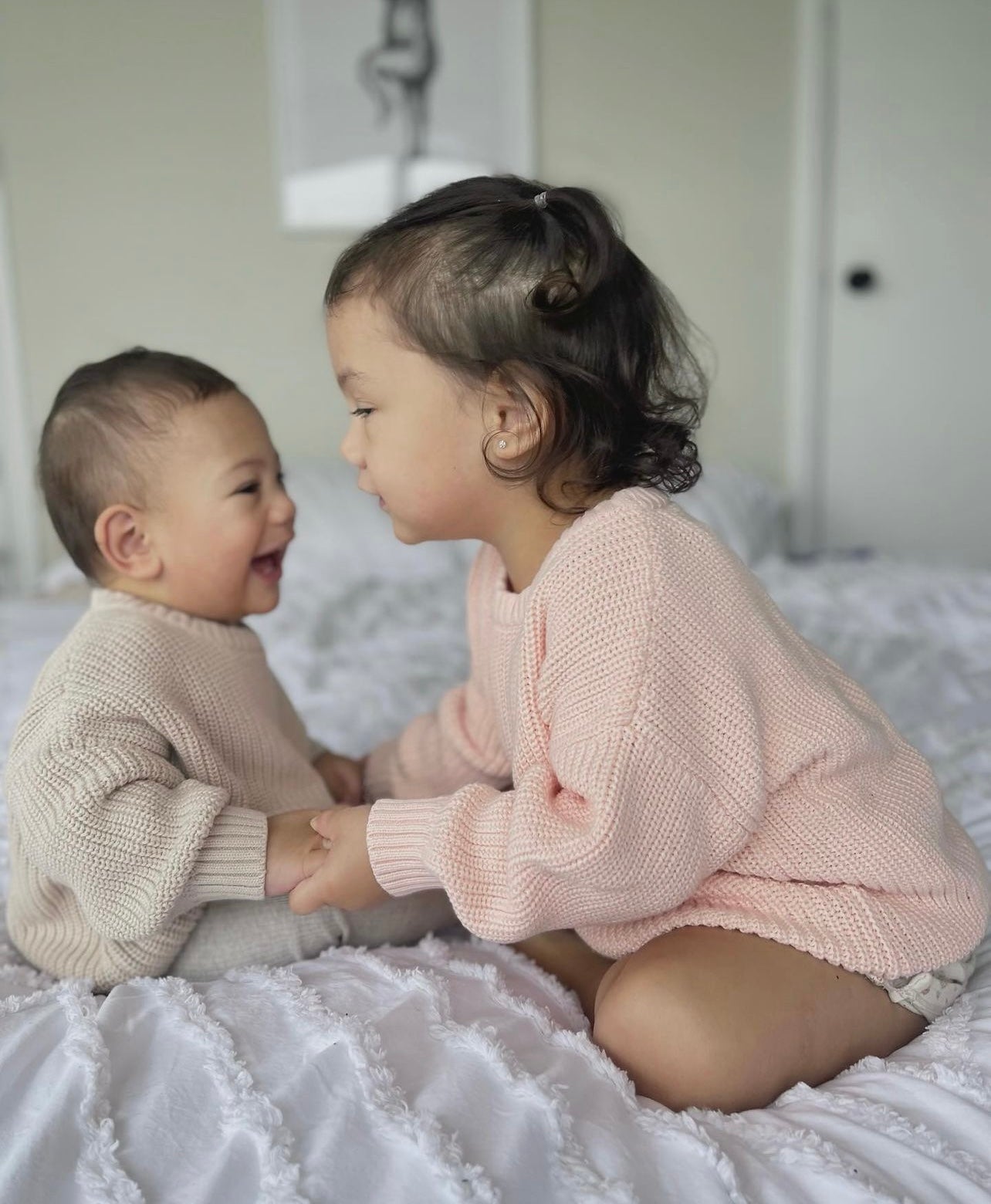 Favourite Knit Jumper (KIDS SIZE) Peach