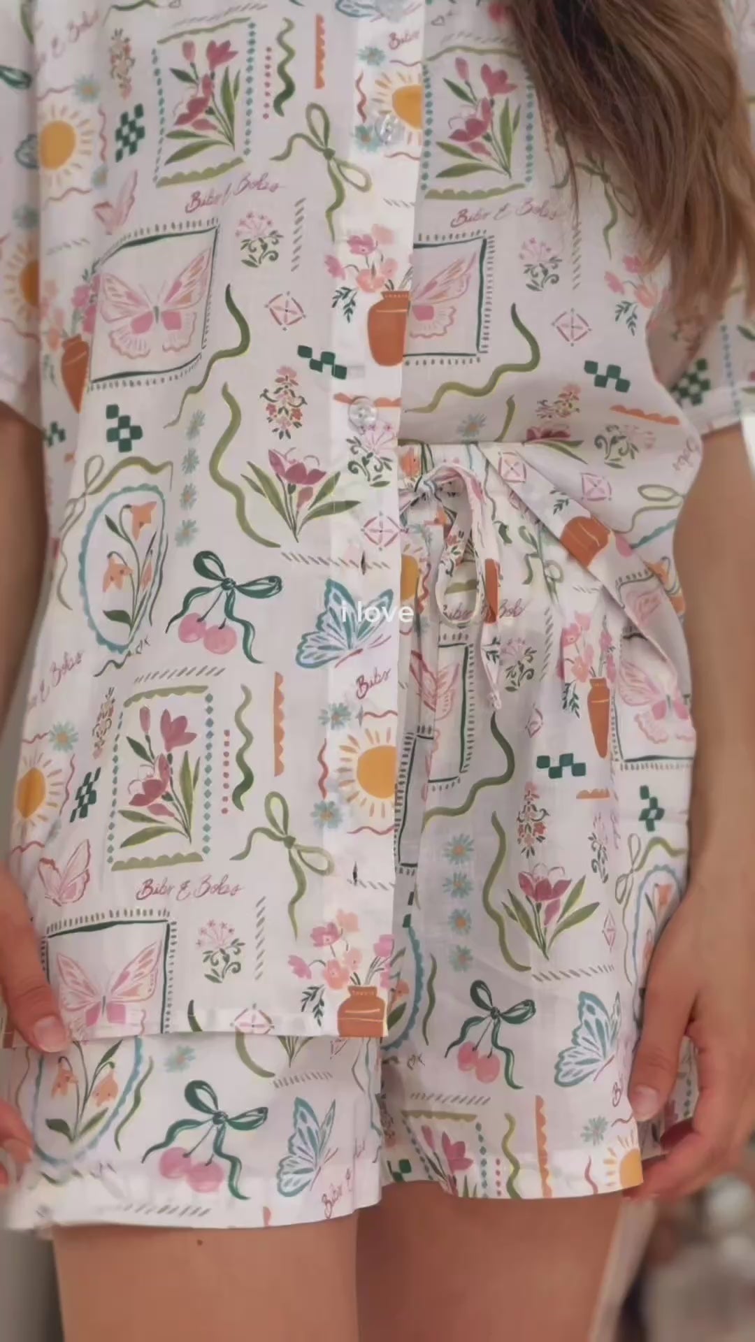 Secret Garden Meadow Shorts Adult