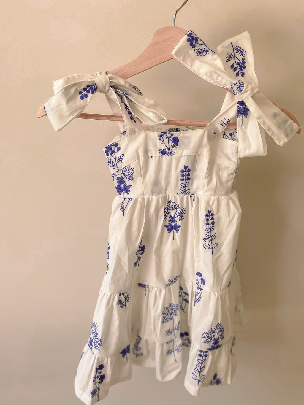 Periwinkle Dress (mini) - Bibs and Bobs NZ